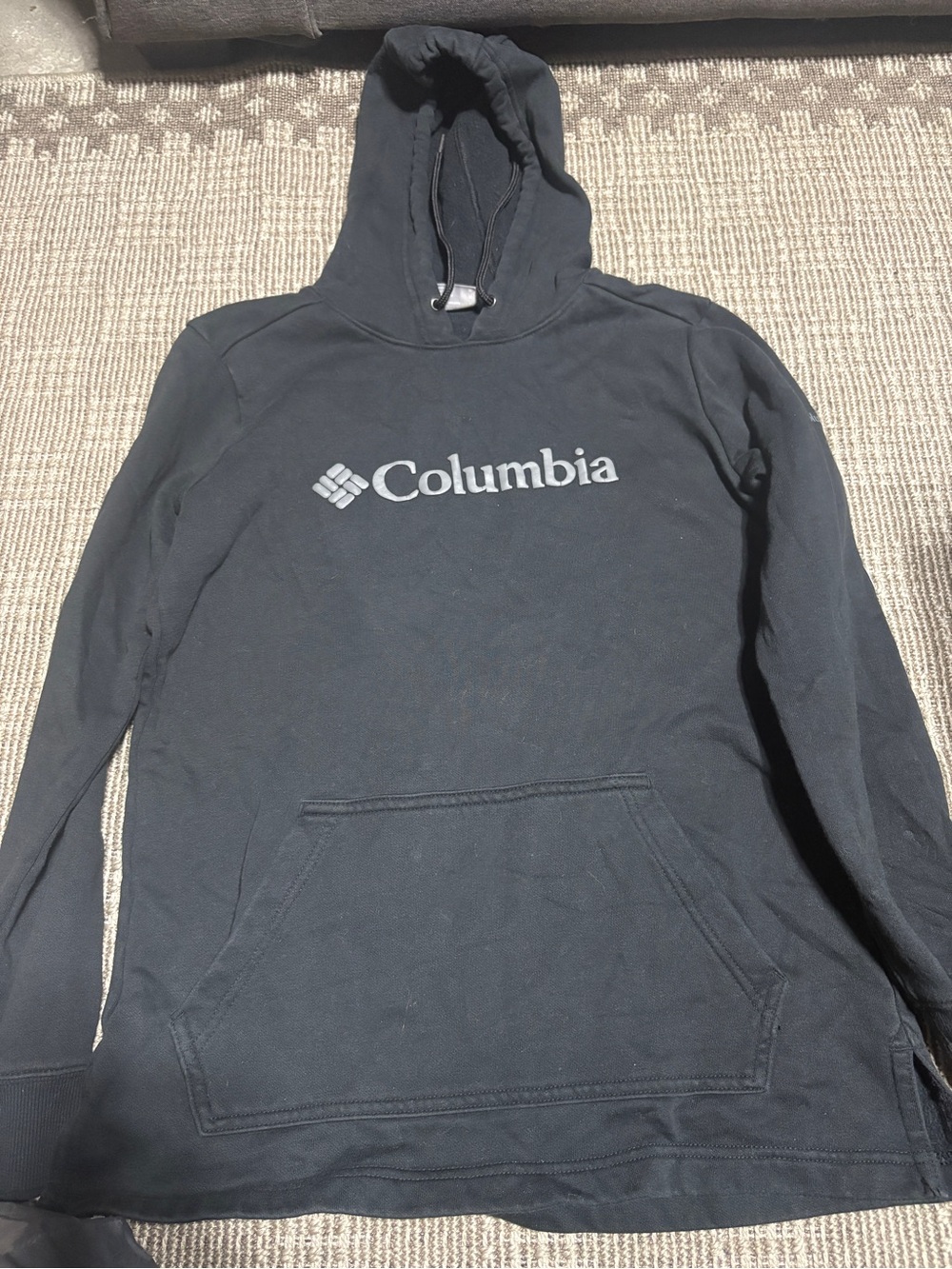 Columbia Men's Black Hooded Sweatshirt